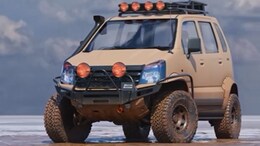 This Modified Maruti Suzuki WagonR Can Tackle Mars' Terrain Like A Cakewalk