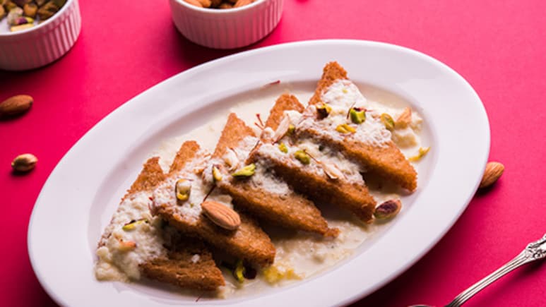 आज डिनर में क्या बनाऊं: मीठा देखकर जी ललचाए, तो घर में झटपट ब्रेड से बनाएं शाही टुकड़ा, नोट करें रेसिपी