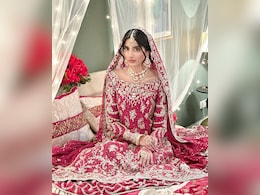 Mawra Hocane Exudes Sheer Elegance In A Beautiful Red <i>Gharara </i>