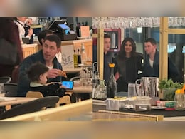 Priyanka Chopra Jonas And Nick Jonas Step Out For Dinner In New York; Daughter Malti Gets Busy With Her Phone Priyanka Chopra Jonas And Nick Jonas Step Out For Dinner In New York; Daughter Malti Gets Busy With Her Phone