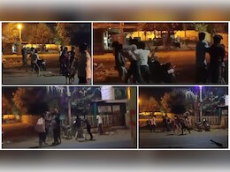 गुना में गैंगवार ! बीच सड़क पर बेखौफ नाबालिग, एक-दूसरे पर बरसाए खूब लात-घूंसे