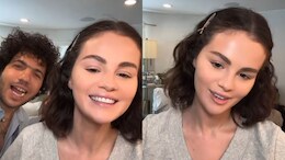 Selena Gomez Shares A Hilarious Video Of Her Fiance Benny Blanco Doing Her Makeup