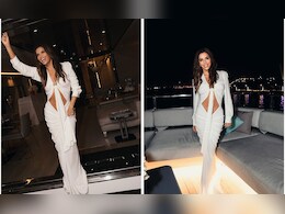 With Her Abs On Display, Eva Longoria Looks Chic In A White Cutout Dress With Her Abs On Display, Eva Longoria Looks Chic In A White Cutout Dress
