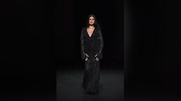 Tara Sutaria Makes A Style Case In A Black Monochromatic Look At The Lakme Fashion Week