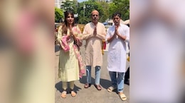 Rhea Chakraborty Visits Siddhivinayak Temple With Family After Clean Chit In Sushant Singh Rajput Case