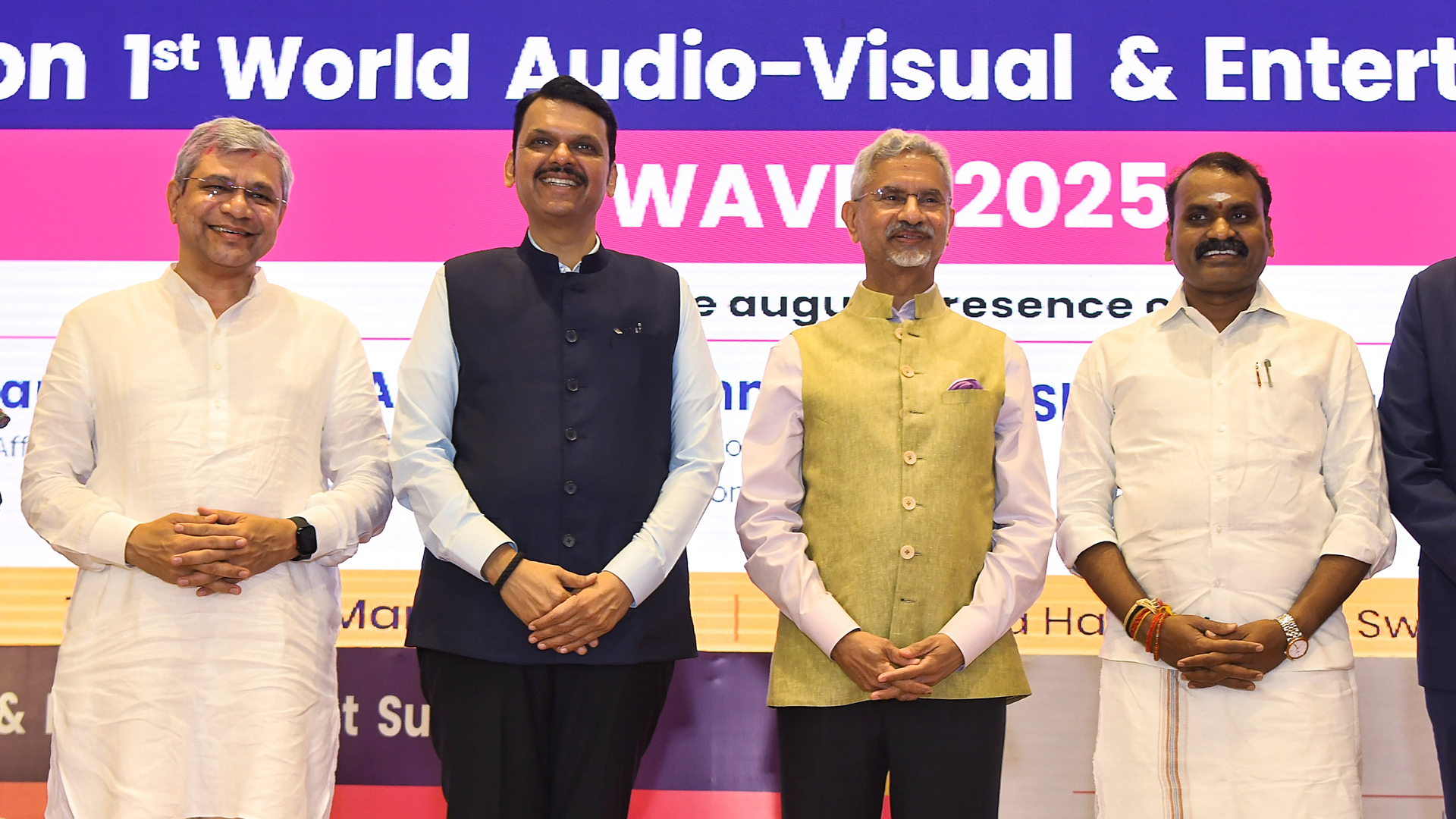 WAVES 2025 Curtain Raiser: S Jaishankar, Ashwini Vaishnaw And Devendra Fadnavis Attend