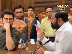 आदित्य ठाकरे -एकनाथ शिंदे आमने सामने, जबरदस्त 'खुन्नस', 'त्या' बैठकीचा VIDEO पाहाच