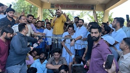 तेजाजी की मूर्ति खंडित करने पर हंगामा, हनुमान बेनीवाल ने आरोपी के नार्को टेस्ट की मांग की