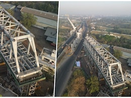 मुंबई अहमदाबाद बुलेट ट्रेन परियोजना के लिए 200 मीटर लंबा ‘मेक इन इंडिया’ स्टील ब्रिज