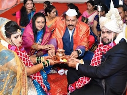 Chhatrapati Sambhajinagar  ‘एका लग्नाची गोष्ट’ अनाथ पूजाला मिळाले हक्काचे घर; जिल्हाधिकाऱ्यांनी केले कन्यादान