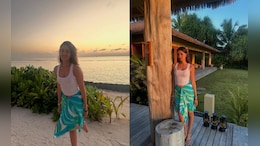 Ananya Panday's Effortless Beach Style In A White Top And Printed Skirt Is Tailor Made For Summer