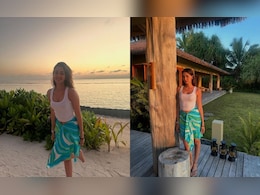 Ananya Panday's Effortless Beach Style In A White Top And Printed Skirt Is Tailor Made For Summer Ananya Panday's Effortless Beach Style In A White Top And Printed Skirt Is Tailor Made For Summer