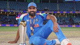Rohit Sharma on Retirement : रोहित शर्माचं निवृत्तीबाबत मोठं वक्तव्य; 'हिटमॅन'ने पत्रकार परिषदेत काय म्हटलं?