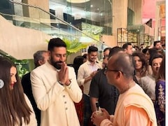 Aishwarya And Abhishek Bachchan Make A Joint Appearance At Ashutosh Gowariker's Son Konark's Wedding