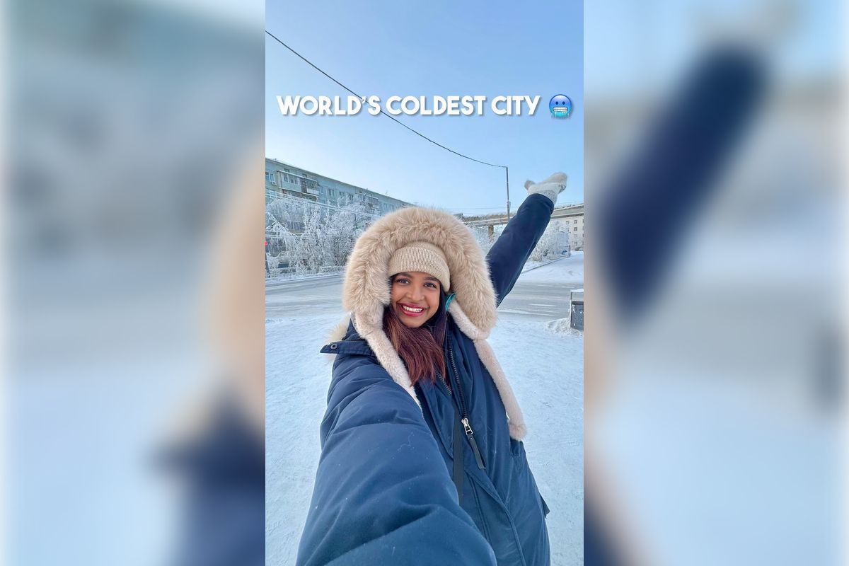 Vidya Ravishanker Explores the Coldest City in the World  Yakutsk!
