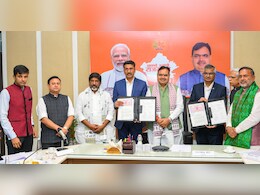 राजस्थान-तेलंगाना के बीच सौर ऊर्जा और थर्मल विद्युत संयंत्र पर MoU साइन, सीएम भजनलाल बोले- मील का पत्थर साबित होगा राजस्थान-तेलंगाना के बीच सौर ऊर्जा और थर्मल विद्युत संयंत्र पर MoU साइन, सीएम भजनलाल बोले- मील का पत्थर साबित होगा