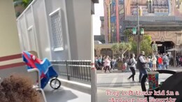Parents Leave Baby In Stroller For An Hour To Go On Disneyland Ride