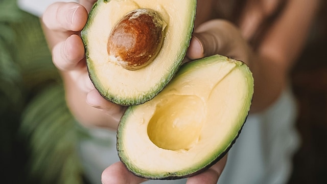 Avocados are rich in monounsaturated fats