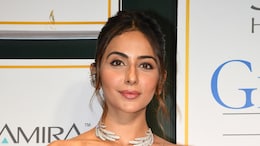 Rakul Preet Singh Is A Complete Vision In A Blue Strapless Gown