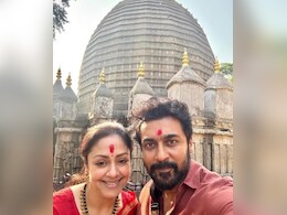 Jyotika And Suriya Offer Prayers At <i>Shakti Peethas</i> Of Kolhapur. See Pics Jyotika And Suriya Offer Prayers At <i>Shakti Peethas</i> Of Kolhapur. See Pics