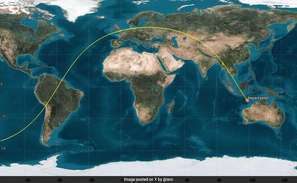 Бенгалуру ISRO в петък заяви че четвъртото издание на експерименталния