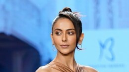 Rakul Preet Singh Is All Glitz And Glam In A Crystal Adorned Bodycon Dress
