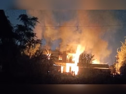 Protests Against Waqf Bill In Manipur, House Of BJP Leader Torched Protests Against Waqf Bill In Manipur, House Of BJP Leader Torched