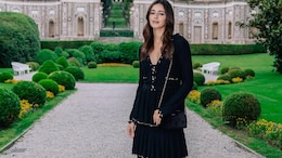 Ananya Panday Exudes Feminine Chic Vibes In A Black Three-Tiered Dress At Chanel Cruise 2025/26