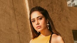 Nushrratt Bharuccha Radiates Sunshine In An All Yellow Co-Ord Set