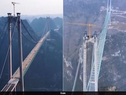 China Building World's Highest Bridge, Will Cut Travel Time From 1 Hour To 1 Minute China Building World's Highest Bridge, Will Cut Travel Time From 1 Hour To 1 Minute