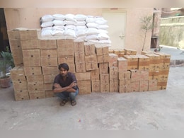 Rajasthan: चावल के कट्टों की आड़ में की जा रही थी शराब की तस्करी, क्राइम ब्रांच की टीम ने ट्रक पकड़ा  Rajasthan: चावल के कट्टों की आड़ में की जा रही थी शराब की तस्करी, क्राइम ब्रांच की टीम ने ट्रक पकड़ा