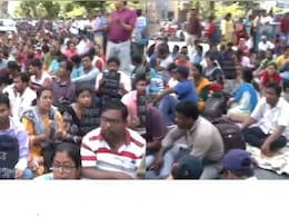 पश्चिम बंगाल: नौकरी गंवाने वाले शिक्षकों का विरोध प्रदर्शन, ‘OMR शीट’ जारी करने की मांग पर अड़े पश्चिम बंगाल: नौकरी गंवाने वाले शिक्षकों का विरोध प्रदर्शन, ‘OMR शीट’ जारी करने की मांग पर अड़े