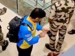 MS Dhoni Shares Heartwarming Moment With Wheelchair-Bound Elderly Fan - Video Goes Viral