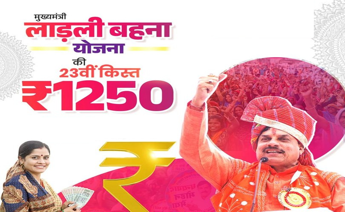 Ladli Behna Yojana: 23वीं किस्त जारी, मंडला से CM मोहन ने दी सौगातें, लाडली बहनों के खातों में ₹1250