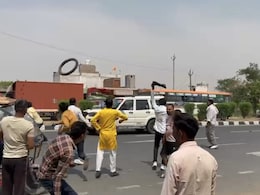 Video: Tyres Flung At Samajwadi Party MP's Convoy In UP. Akhilesh Yadav Reacts Video: Tyres Flung At Samajwadi Party MP's Convoy In UP. Akhilesh Yadav Reacts