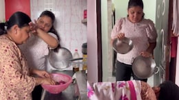 Watch: Daughter Tries To Help Mother In The Kitchen, Her Reaction Is Too Good To Miss