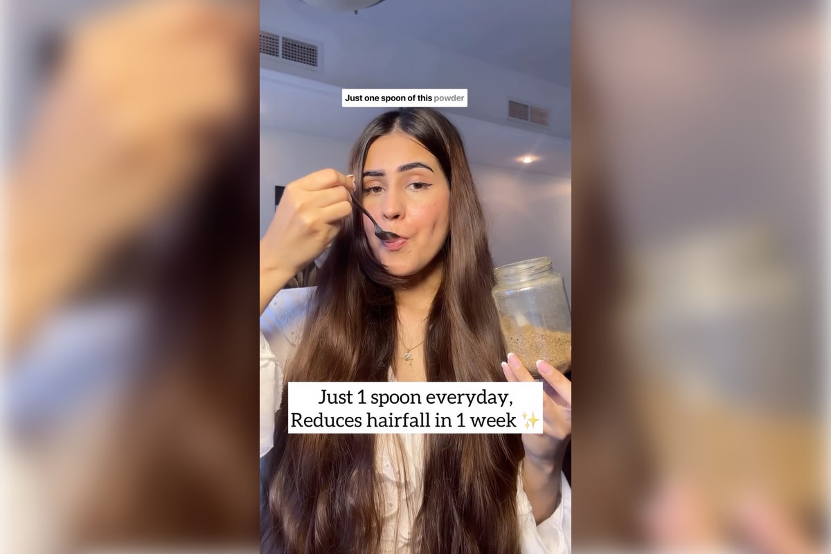 Somya Bisla Reveals Her 1-Spoon Natural Trick to Reduce Hair Fall