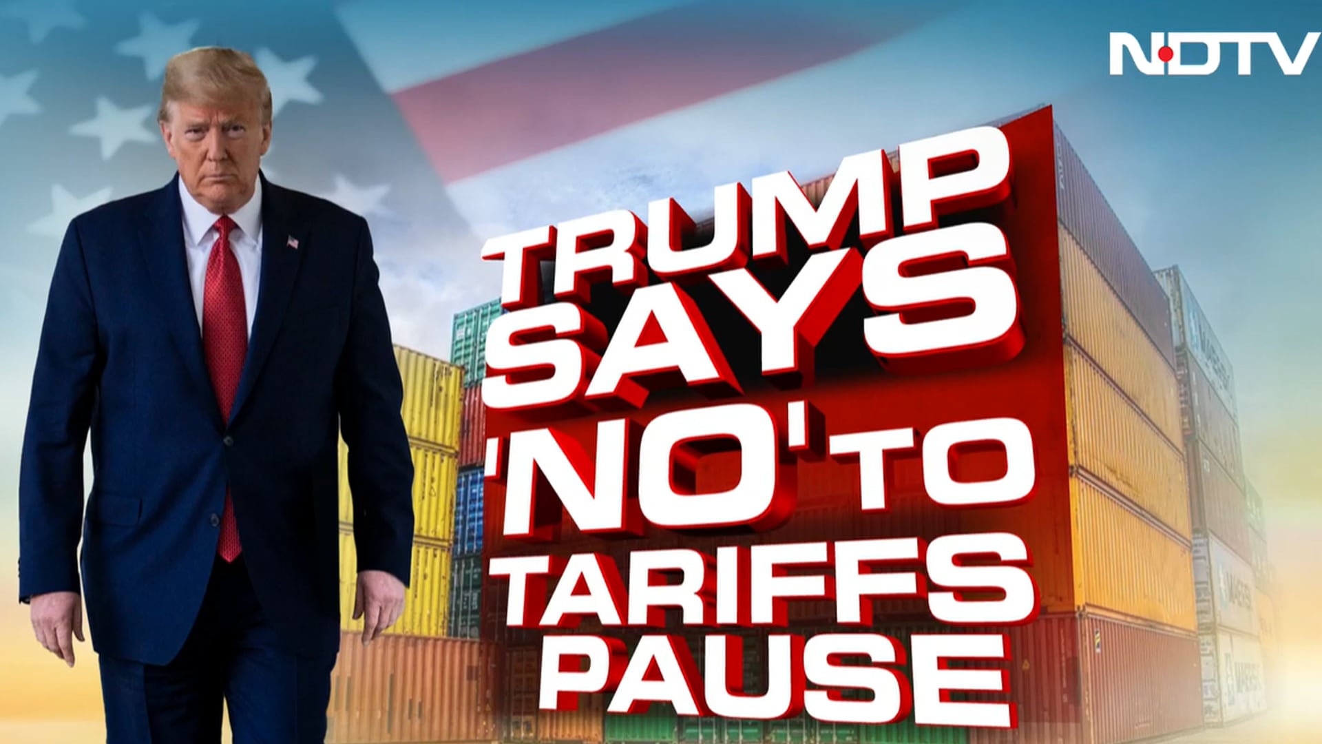 'Fake News': White House On Reports Of Trump's 90-day Tariff Pause