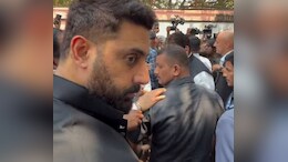 At Manoj Kumar's Funeral, Abhishek Bachchan Gets Upset With The Paparazzi
