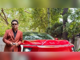 AR Rahman Adds A Swanky New Red Car To His Collection AR Rahman Adds A Swanky New Red Car To His Collection