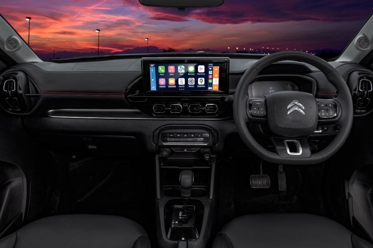 Citroen Basalt Dark Edition Interior Theme