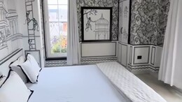 Vlogger Discovers Unique 2D Homestay In Jaipur That Looks Straight Out Of A Sketchbook