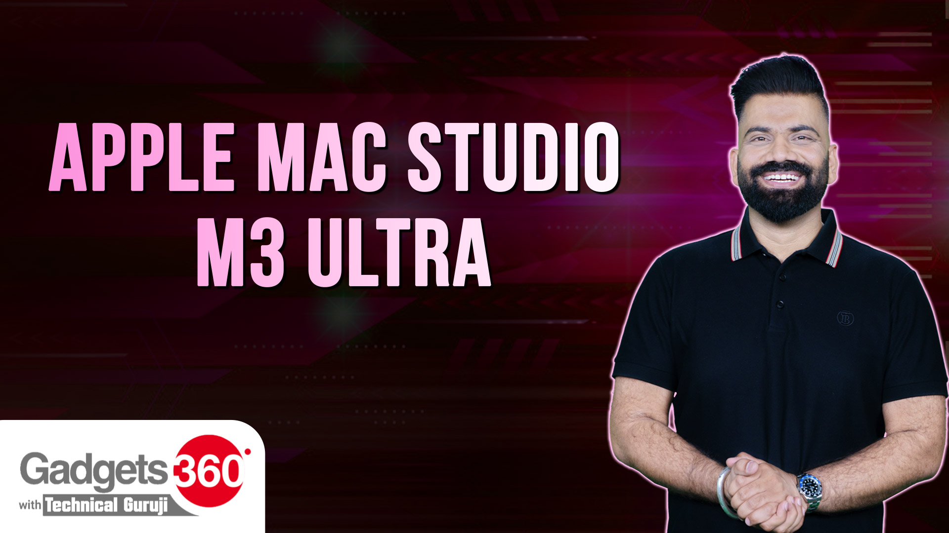Gadgets 360 With Technical Guruji: Apple का नया Mac Studio लॉन्च, M3 Ultra और M4 Max चिप्स