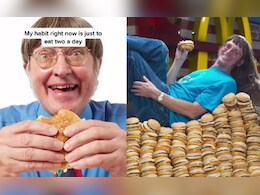 Watch: Man Sets Guinness World Records For Eating 35,000 Big Macs In His Lifetime