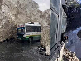 Watch: Jaw-Dropping Skills Of HRTC Driver Navigating Toughest Mountain Roads