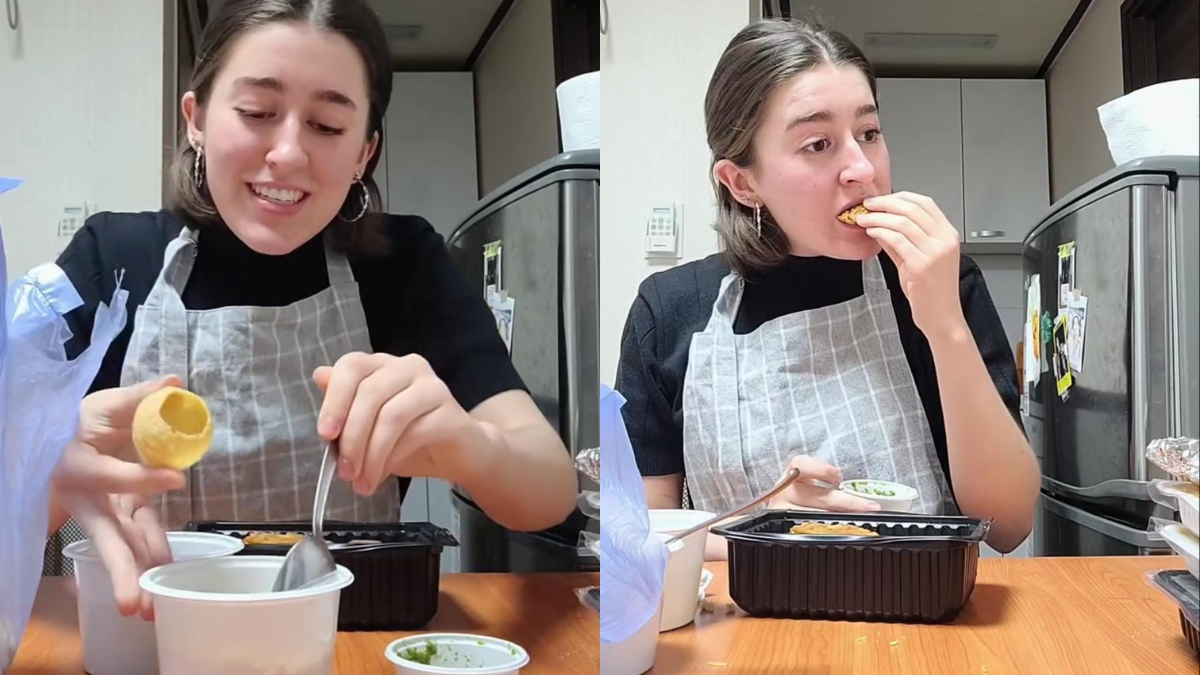 Watch: Vlogger Enjoys Indian Delivery Food In Korea, Desis Have A Lot To Say
