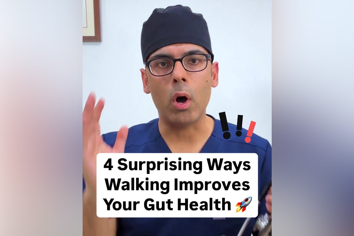 Walking Your Way to a Happier Gut: Dr. Saurabh Sethi Explains