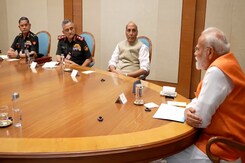 PM's Big "Mode, Targets, Timing" Message To Forces At Key Meet: Sources PM's Big "Mode, Targets, Timing" Message To Forces At Key Meet: Sources