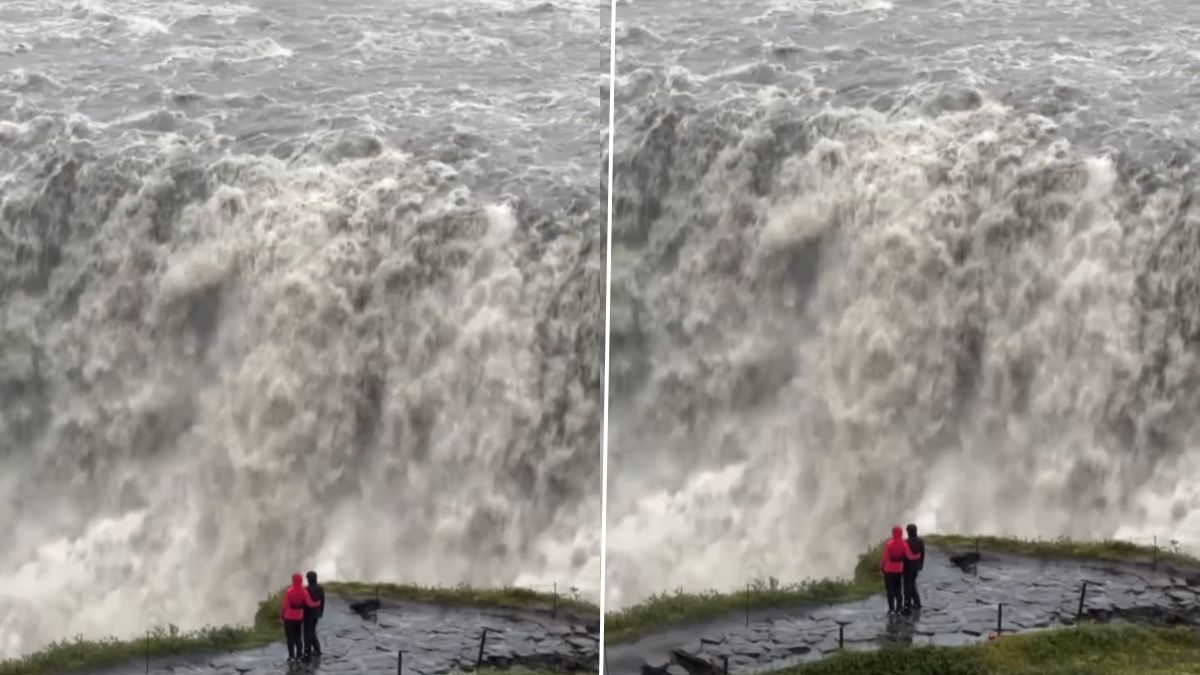 Watch: Iceland's Dettifoss Is The Most Powerful Waterfall In Europe