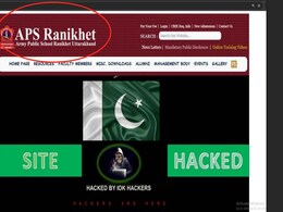 Pak-Based Hackers Target Army Public Schools, Other Indian Sites Pak-Based Hackers Target Army Public Schools, Other Indian Sites
